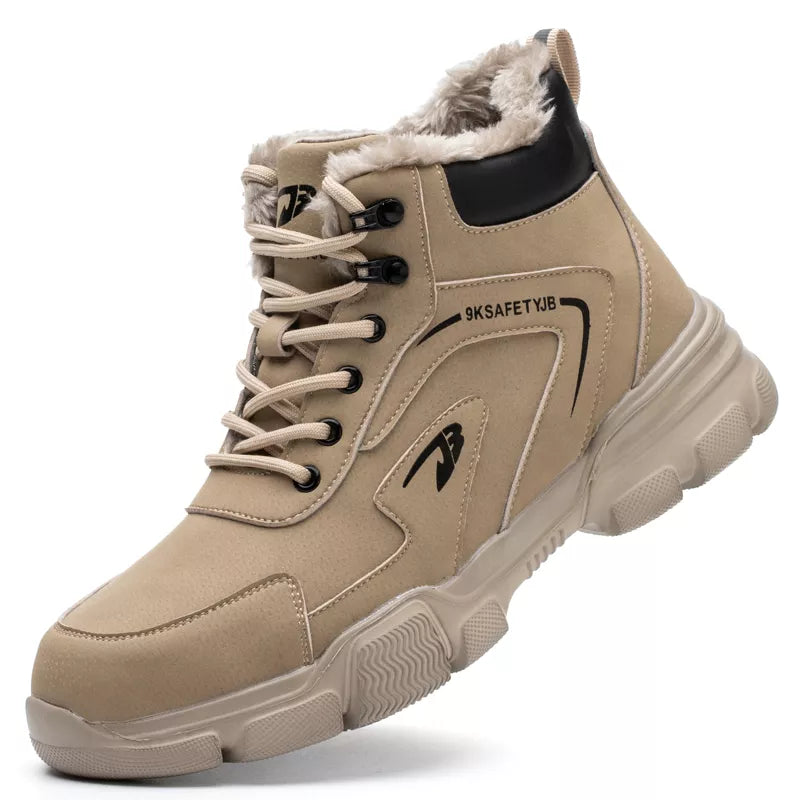 Wildking Neue Arbeitssicherheitsstiefel – Anti-Smash & Anti-Puncture mit Stahlkappe – R019
