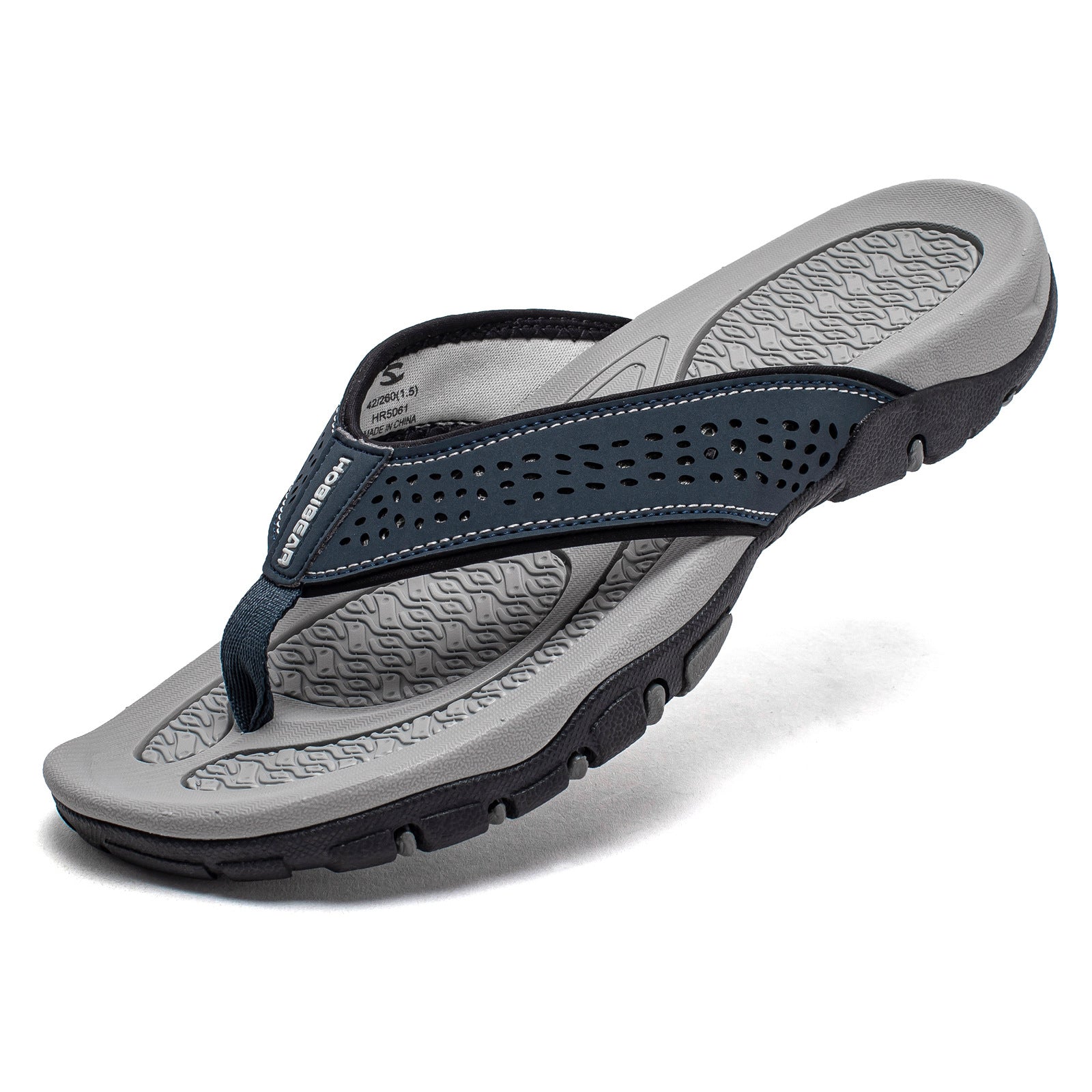 Wildking Herren Schnell Trocknende Zehentrenner Flip Flop Sandalen