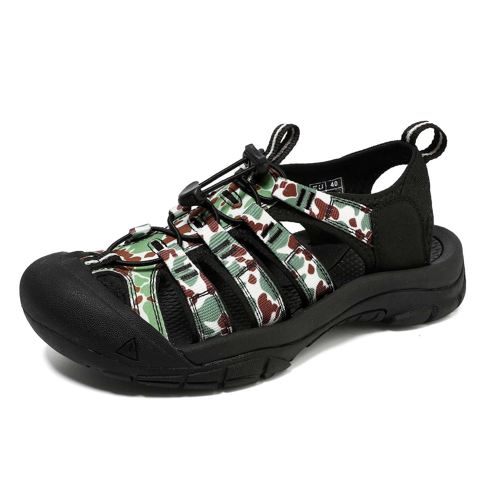 WildKing Herren Outdoor-Sandalen mit Zehenschutz – Geschlossene Wander- & Strandsandalen A0081