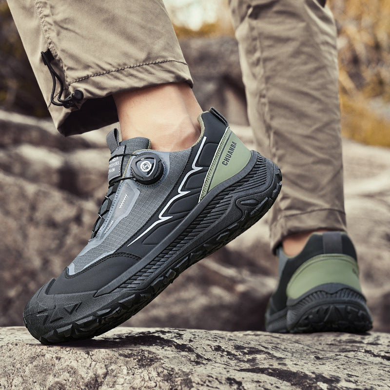 WildKing Herren Wanderschuhe mit Drehverschluss – Outdoor- & Walking-Schuhe A051