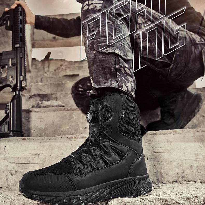 WildKing Herren Fast Response High-Top Wanderschuhe 6.0 mit Automatik-Schnalle