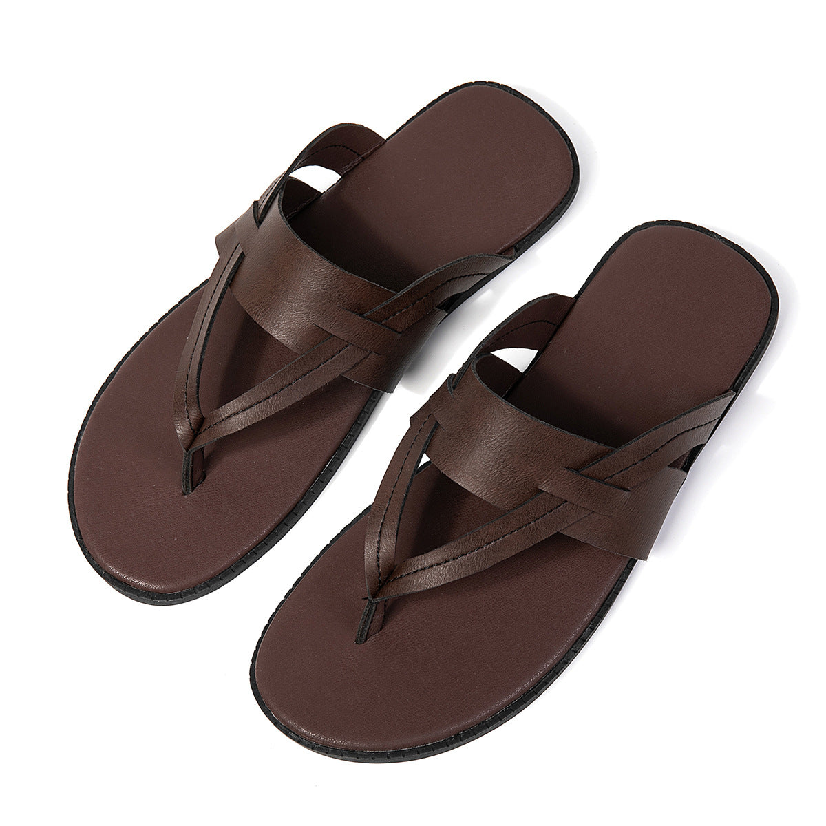 WildKing Herren Flache Rutschfeste Flip-Flops B5236