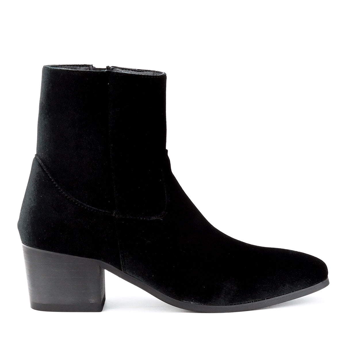 WildKing Herren Gentleman High Heel Elastic Chelsea Boots B7015