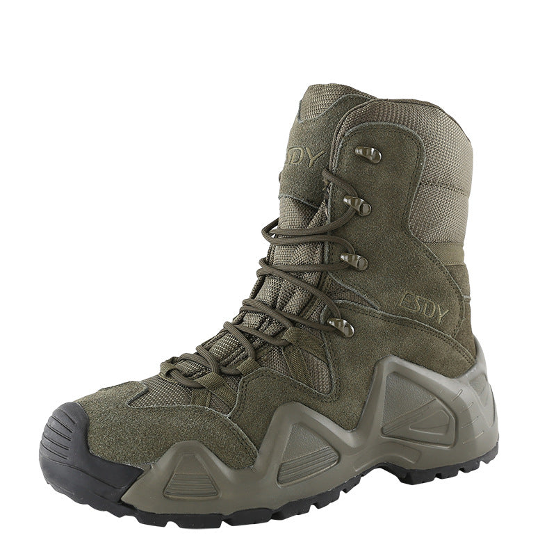 WildKing Herren Wasserdichte Wander- und Kampfstiefel mit hohem Schaft C006