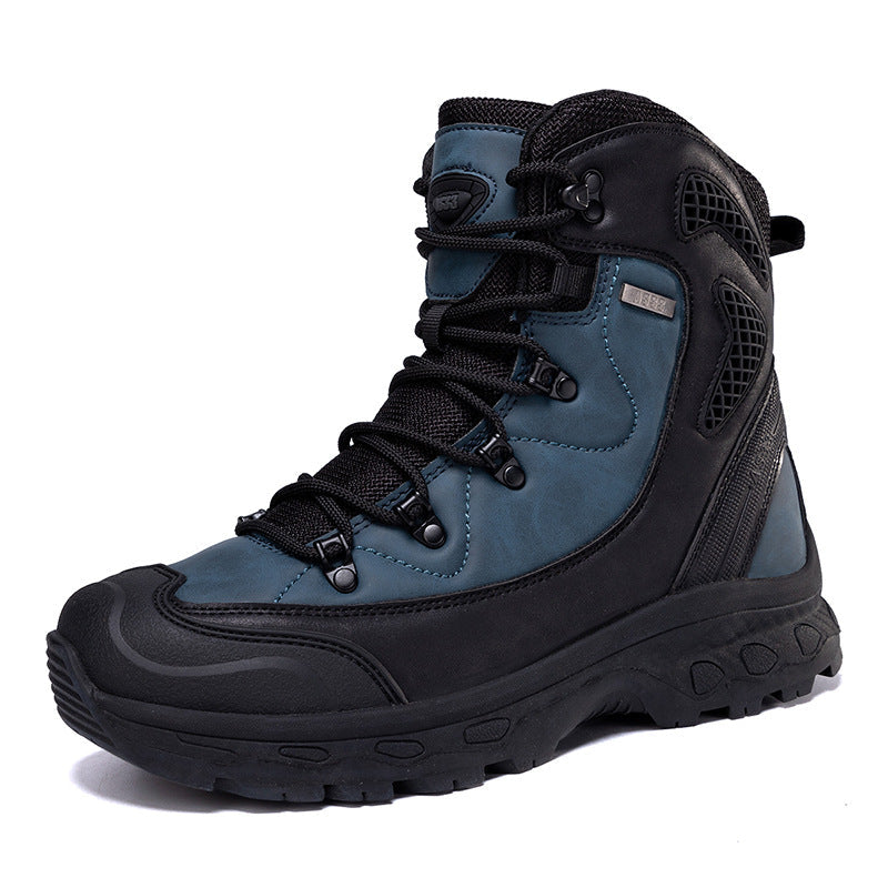 WildKing Herren High-Top Wasserdichte Arbeitsstiefel P7008