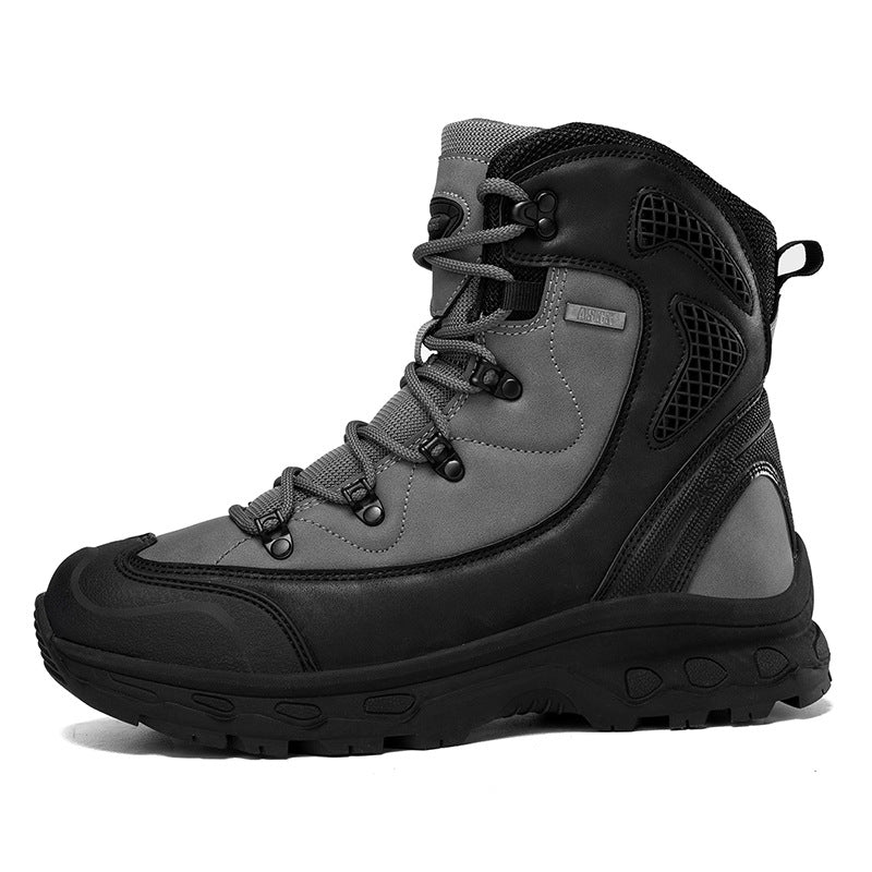 WildKing Herren High-Top Wasserdichte Arbeitsstiefel P7008