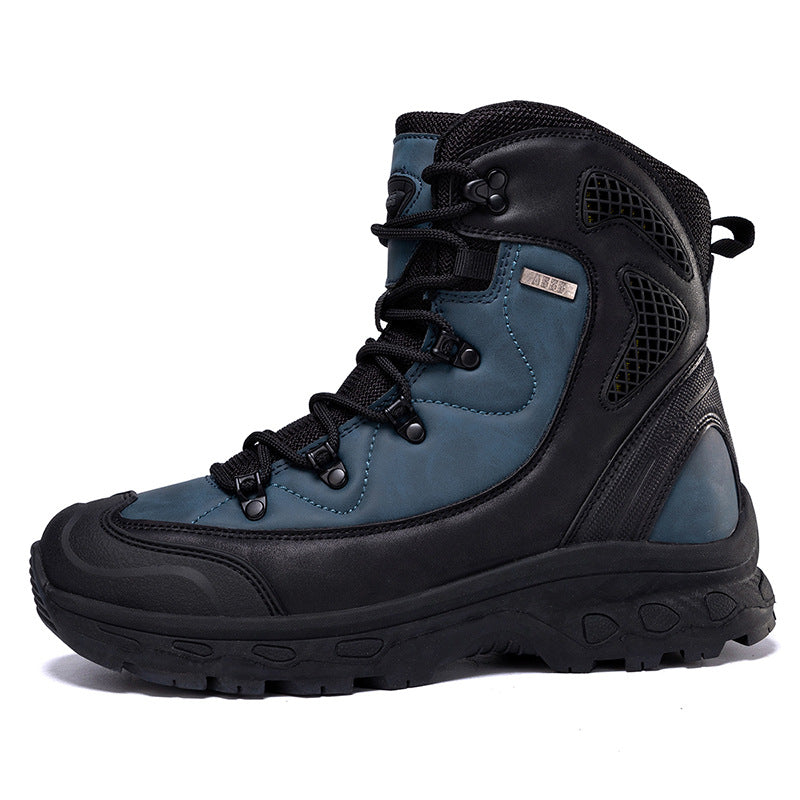 WildKing Herren High-Top Wasserdichte Arbeitsstiefel P7008