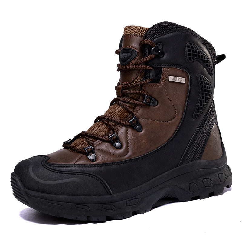 WildKing Herren High-Top Wasserdichte Arbeitsstiefel P7008