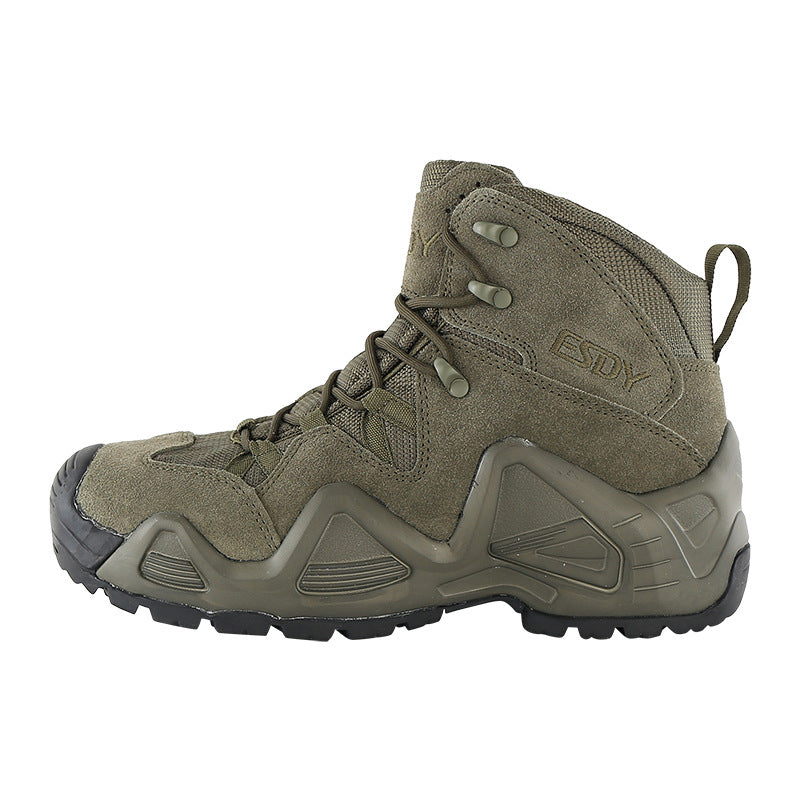 WildKing Herren Mid Top wasserdichte Bergsteiger Kampfschuhe C209
