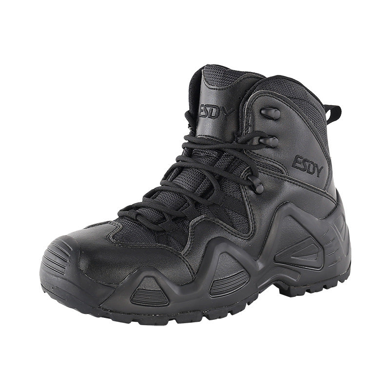 WildKing Herren Mid Top wasserdichte Bergsteiger Kampfschuhe C209