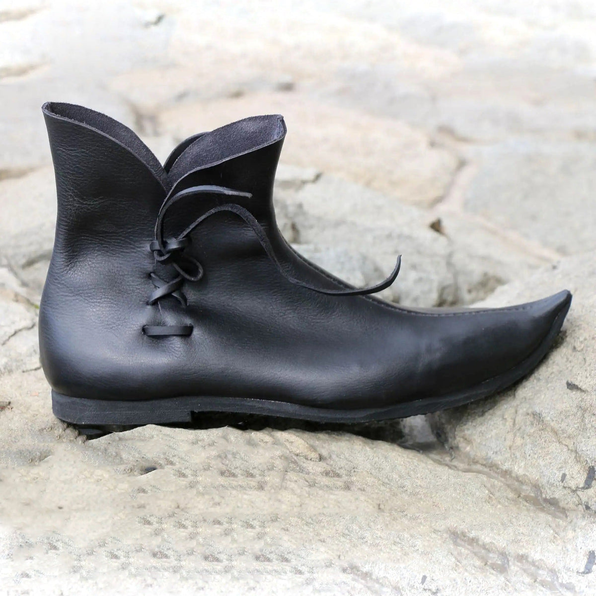 WildKing Herren Mittelalter Renaissance Bühnenstiefel B1635
