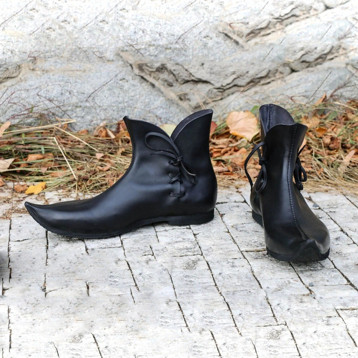 WildKing Herren Mittelalter Renaissance Bühnenstiefel B1635