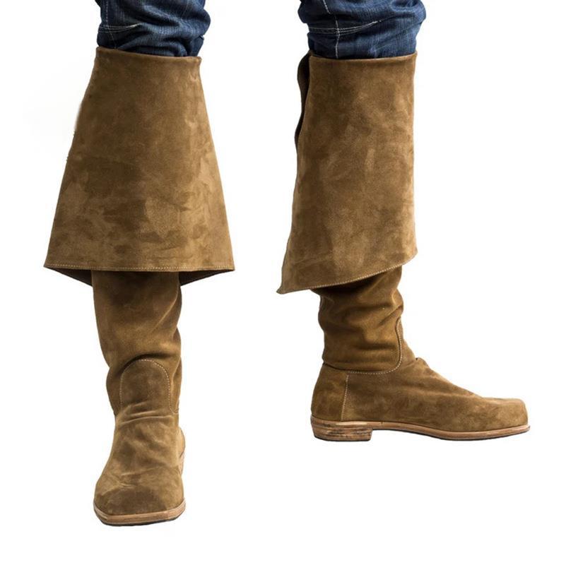 ildKing Herren Mittelalter Wikinger Piratenstiefel B1740