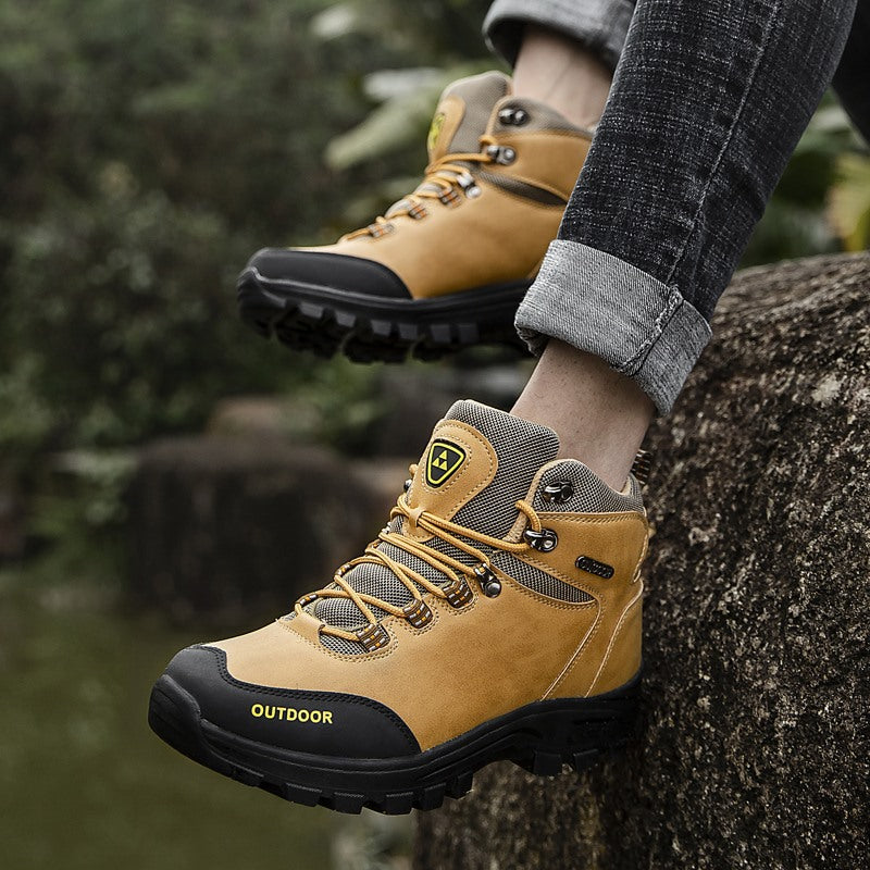 WildKing Herren Mid-Top Stahlkappenstiefel B2542 – Wasserdicht, Rutschfest & Robuste Arbeitsschuhe