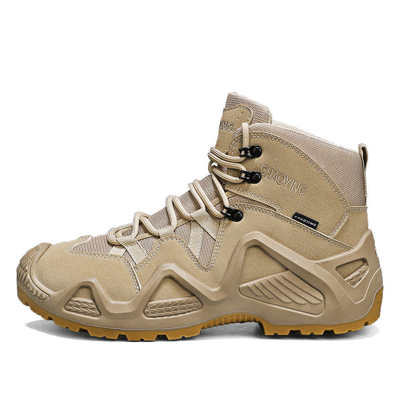 WildKing Herren Rutschfeste Wanderschuhe mit Dicker Sohle C306
