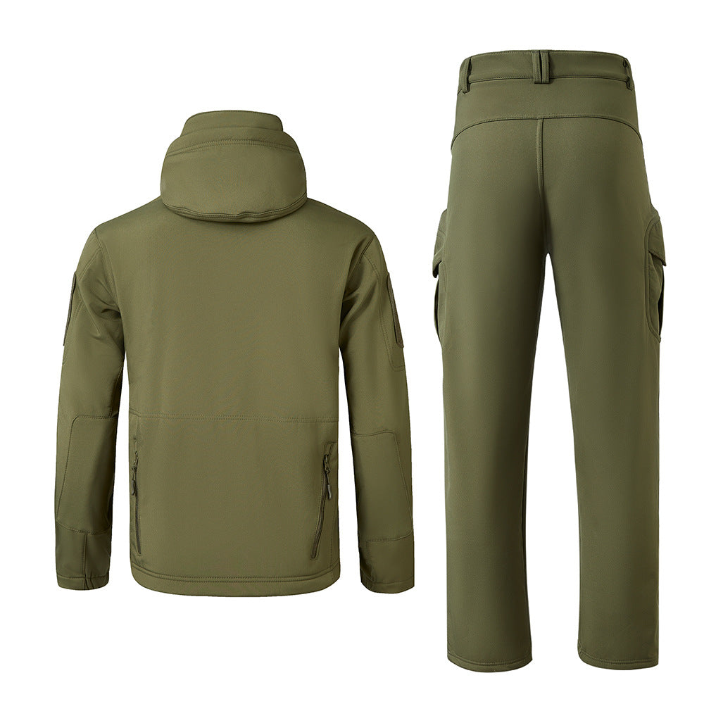 WildKing Herren Outdoor Softshell Fleece Jagd Set G20