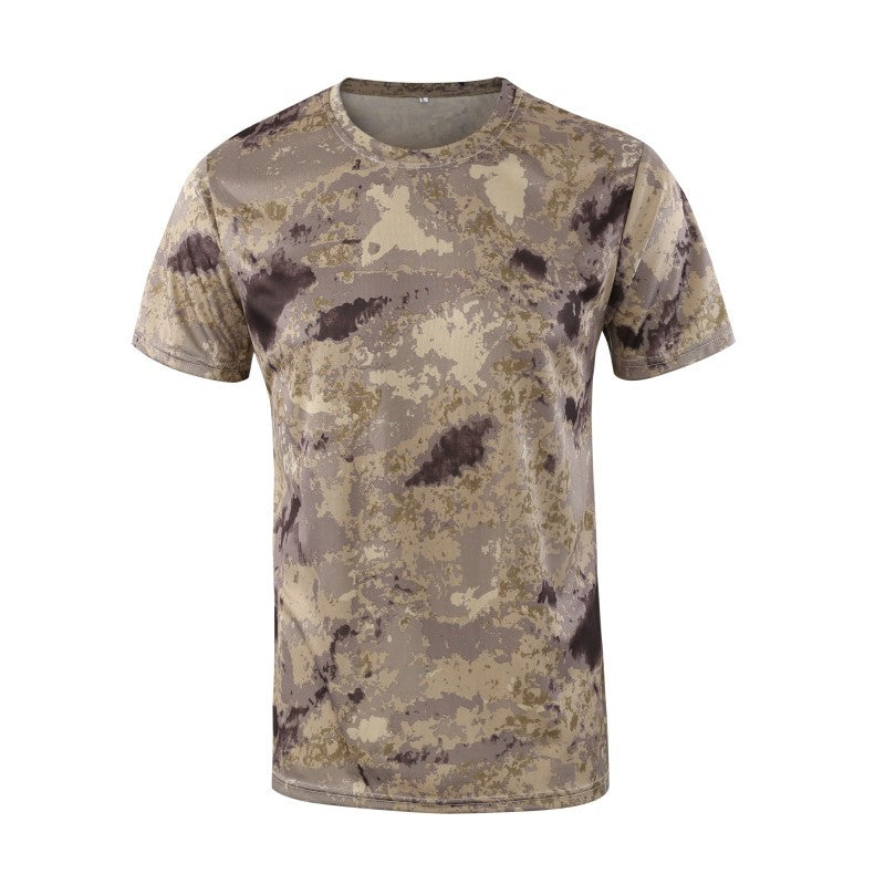 WildKing Herren Outdoor-Sport Camo T-Shirt T3015