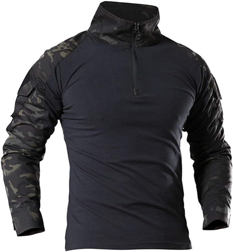WildKing Herren Taktisches Tarn-Langarmshirt T3033