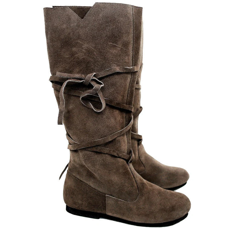 WildKing Herren Vintage Mittelalterstiefel B1852