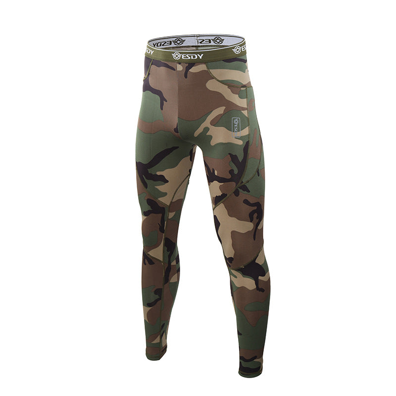 WildKing Herren Camo Thermo Schnelltrocknendes Schweißableitendes Unterwäsche Set G7