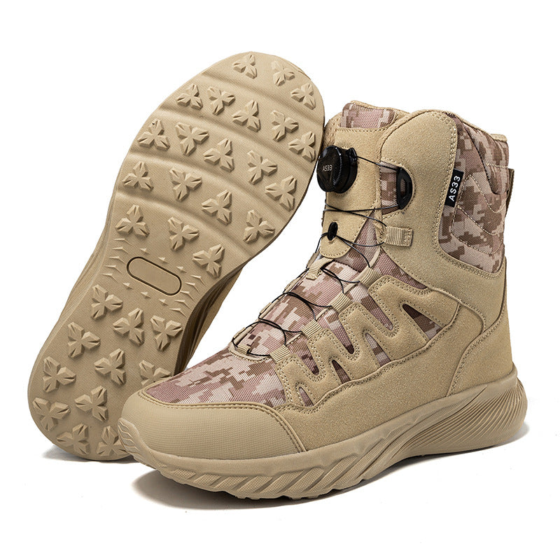 WildKing Herren Fast Response High-Top Wanderschuhe 6.0 mit Automatik-Schnalle