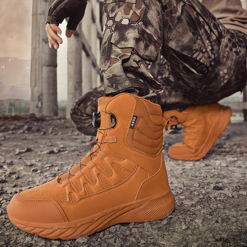 WildKing Herren Fast Response High-Top Wanderschuhe 6.0 mit Automatik-Schnalle