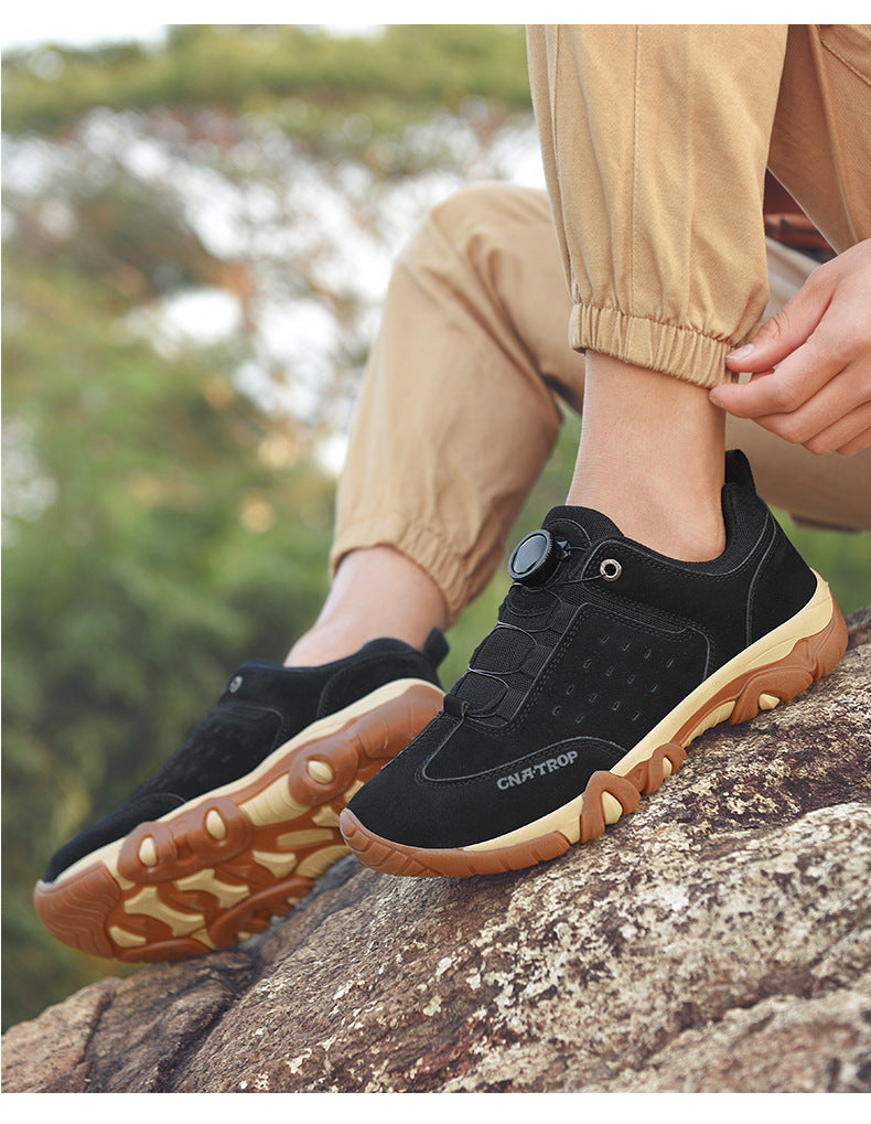 WildKing Herren Low-Top Wasserdichte Schnellverschluss Slip-On Schuhe 2.0