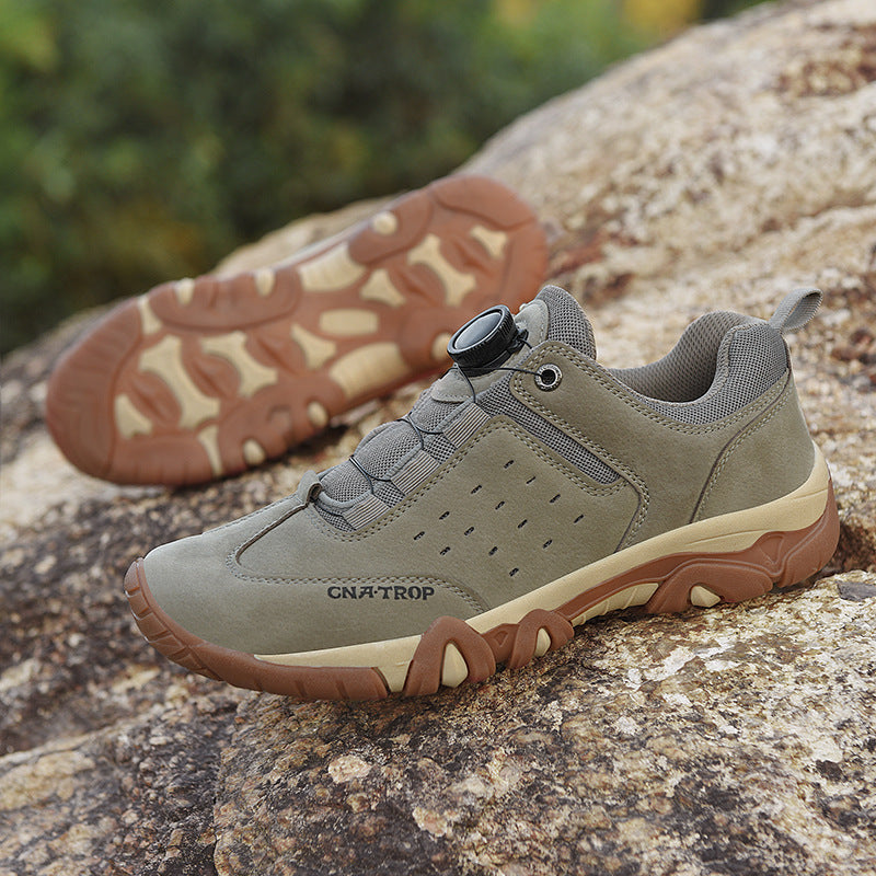 WildKing Herren Low-Top Wasserdichte Schnellverschluss Slip-On Schuhe 2.0