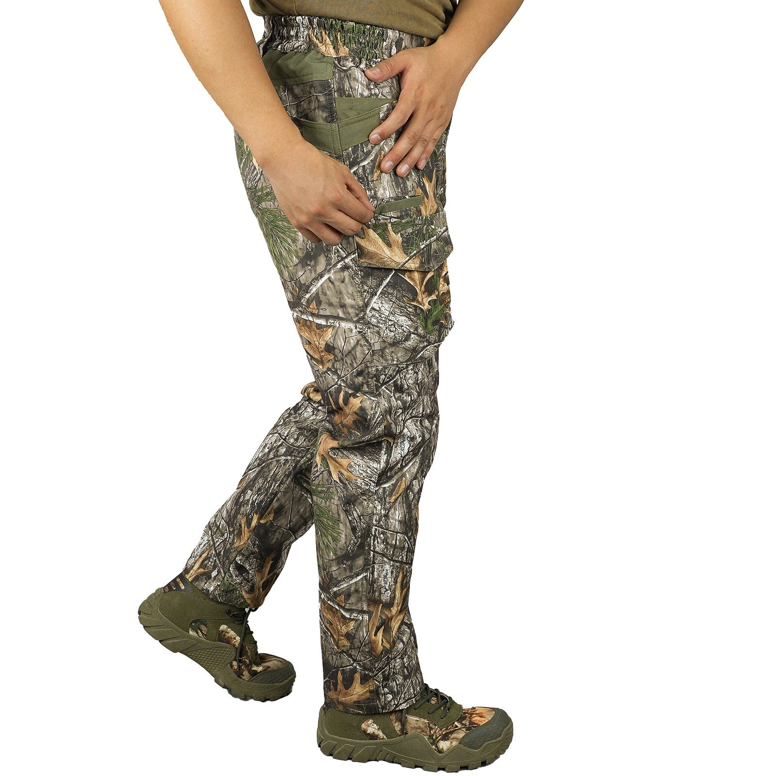 Wildking Herren Camouflage Big-Tree Abriebfeste Jagdhose – B267
