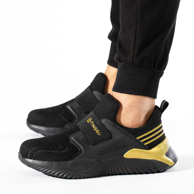 Wildking Herren Schnelllauf-Arbeitsschuhe – Leicht, Reaktionsschnell & Bequemer Tragekomfort R036