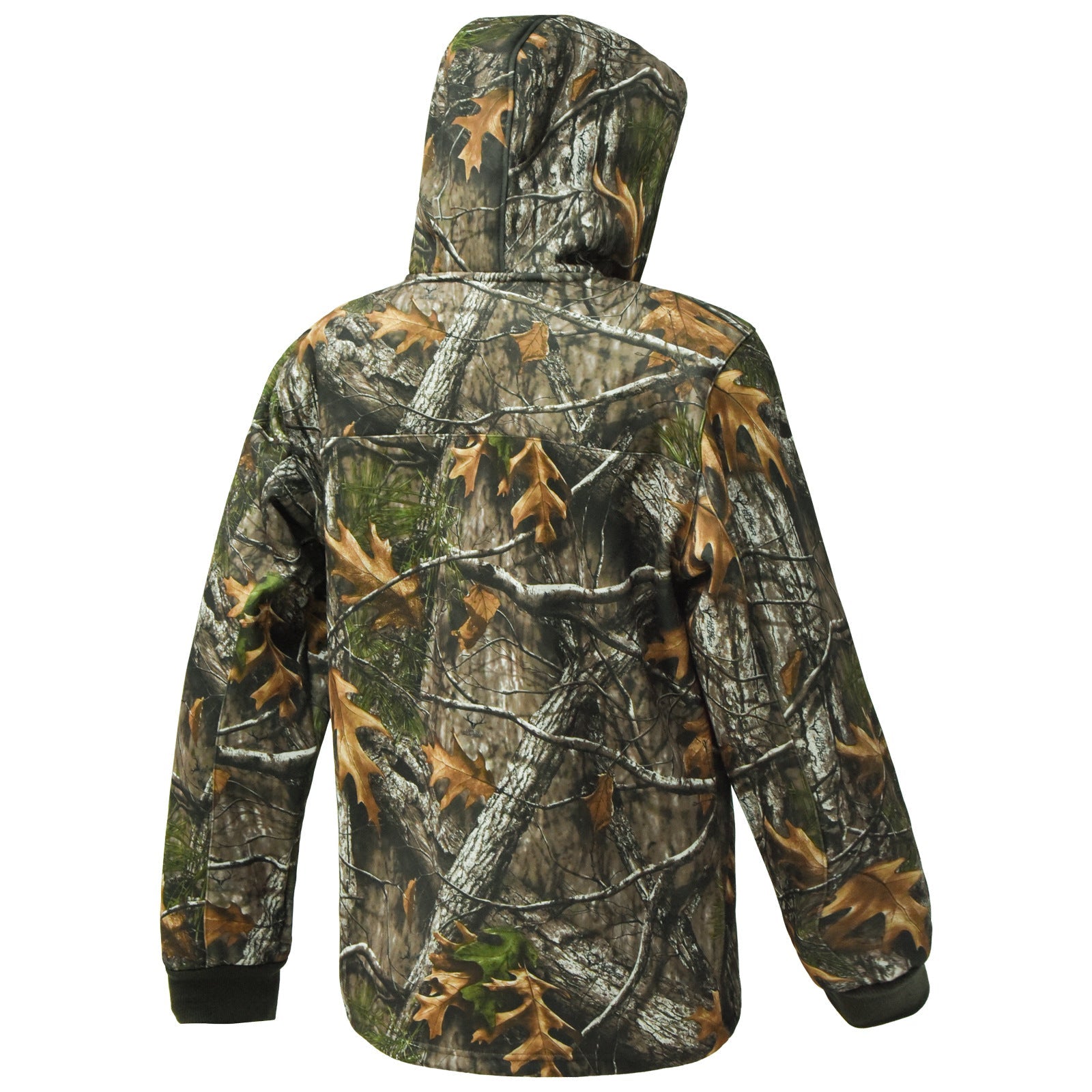 Wildking Herren Jagd Fleece Hoodie – Bionic Tree Camouflage