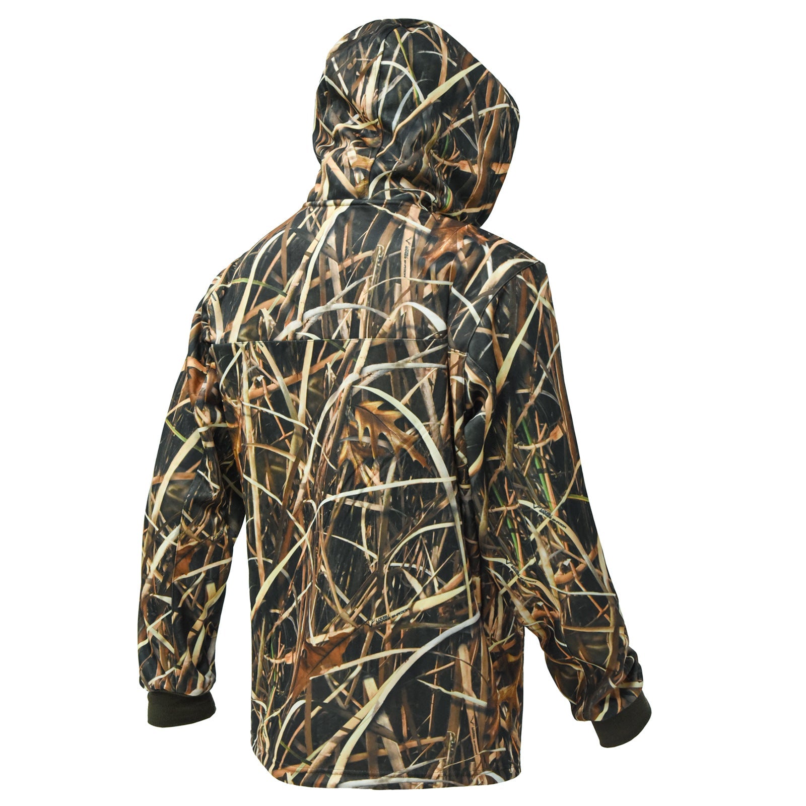 Wildking Herren Jagd Fleece Hoodie – Bionic Tree Camouflage