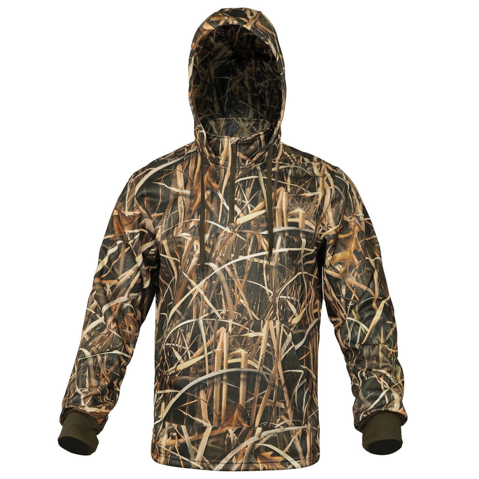 Wildking Herren Jagd Fleece Hoodie – Bionic Tree Camouflage