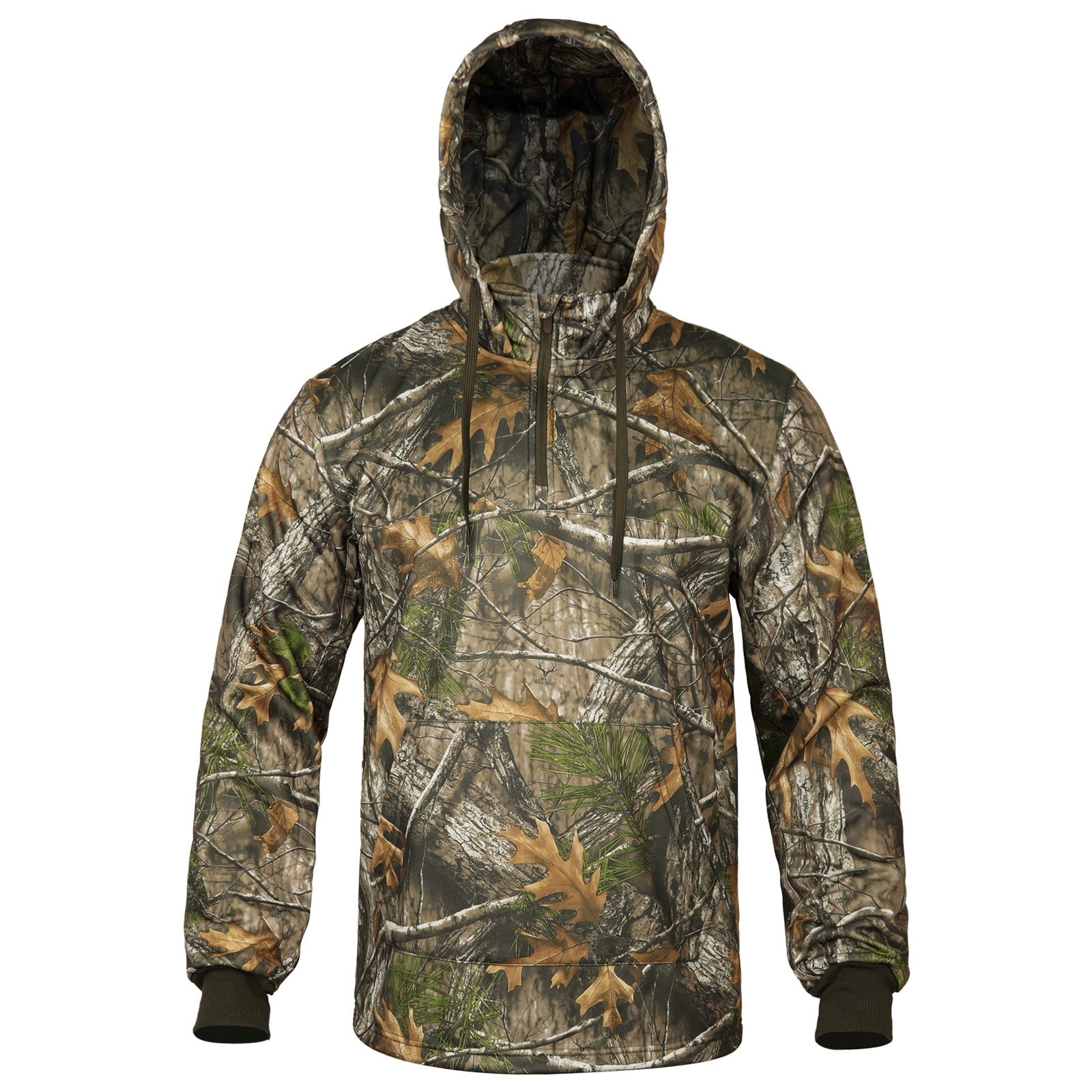 Wildking Herren Jagd Fleece Hoodie – Bionic Tree Camouflage