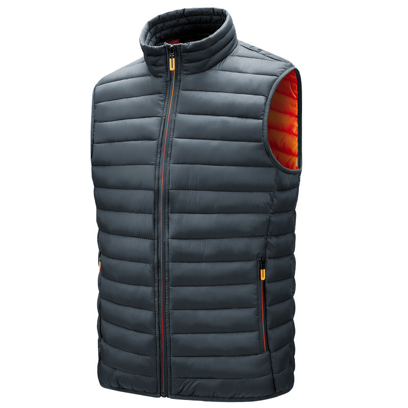 WildKing Herren Leichte Warme Steppweste (Baumwollgefüttert) Q3012