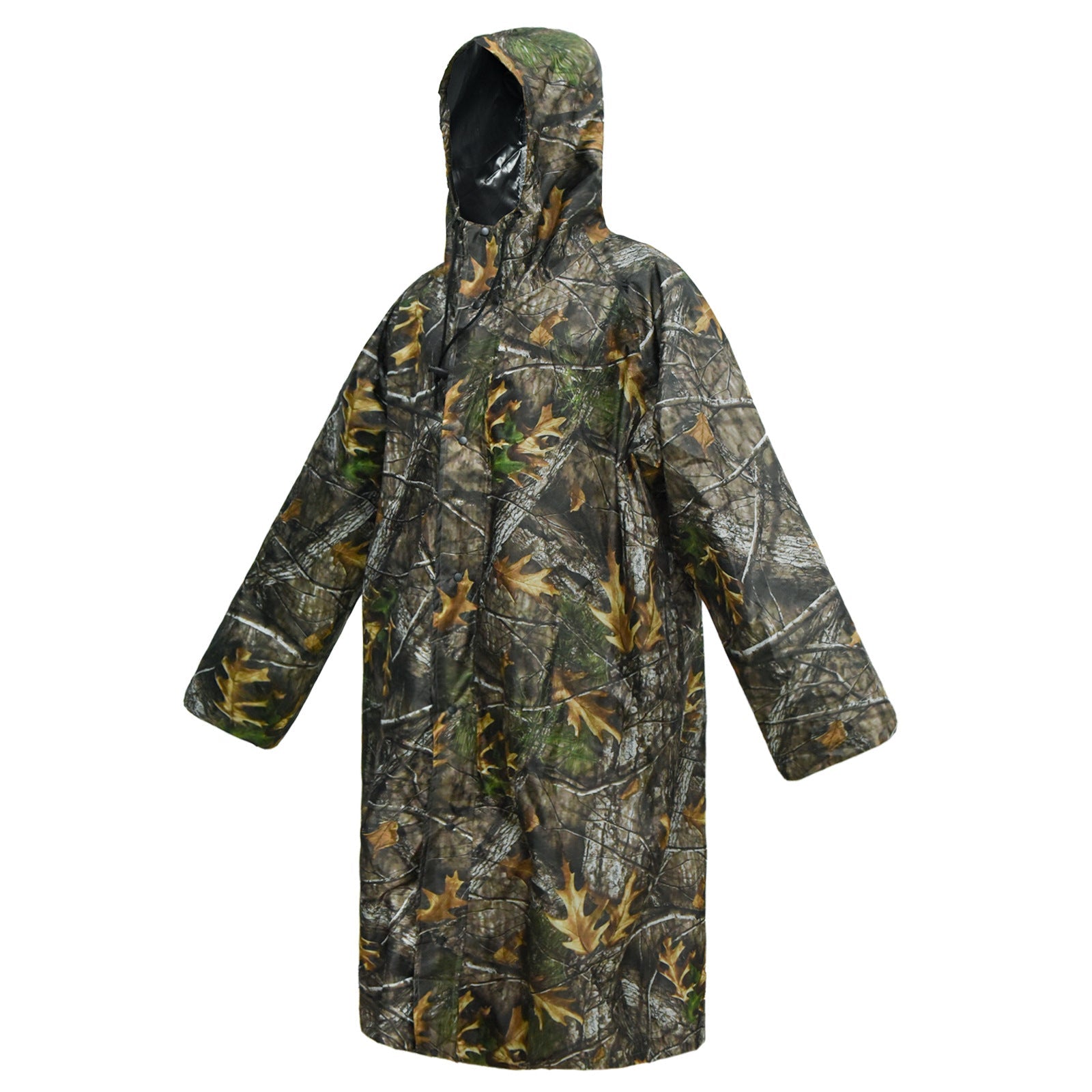 WildKing Langer Wander-Poncho – Wasserdicht, Leicht & Camouflage Einteiler für Outdoor und Abenteuer
