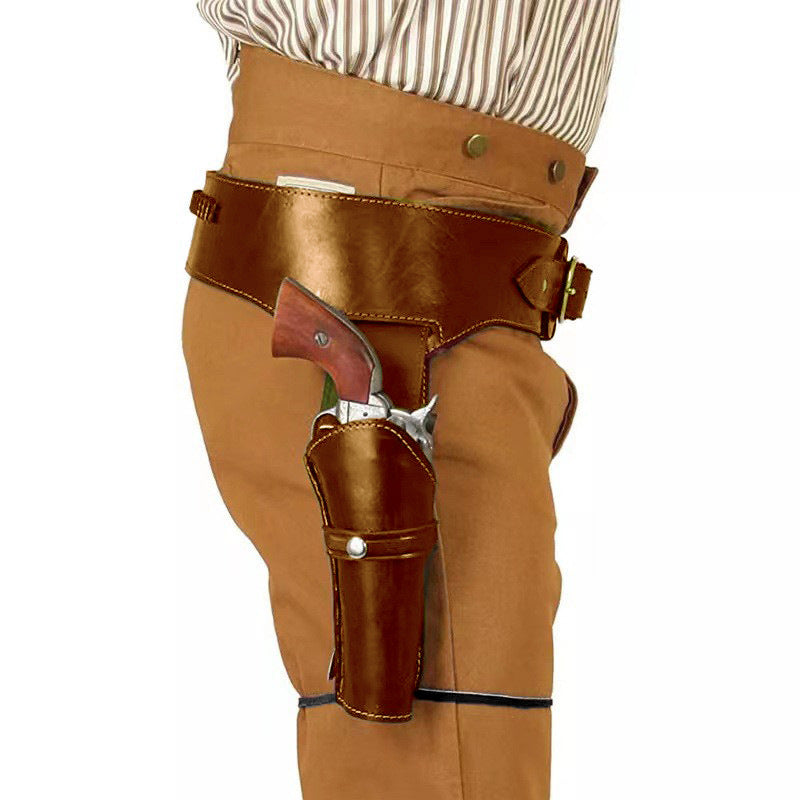 Wildking Mittelalter Renaissance Taillengürtel mit Doppelholster