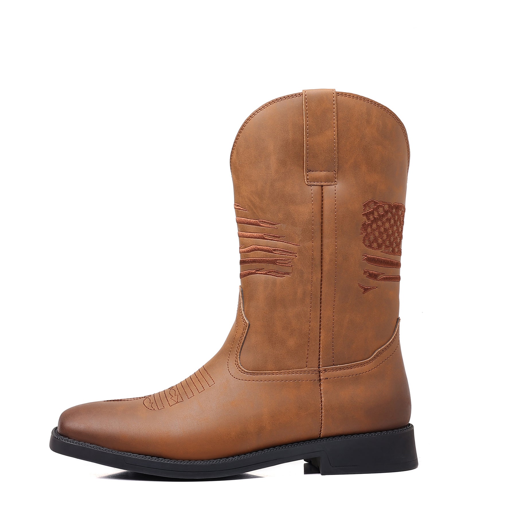 Wildking Herren Retro Western Cowboy Boots 8702