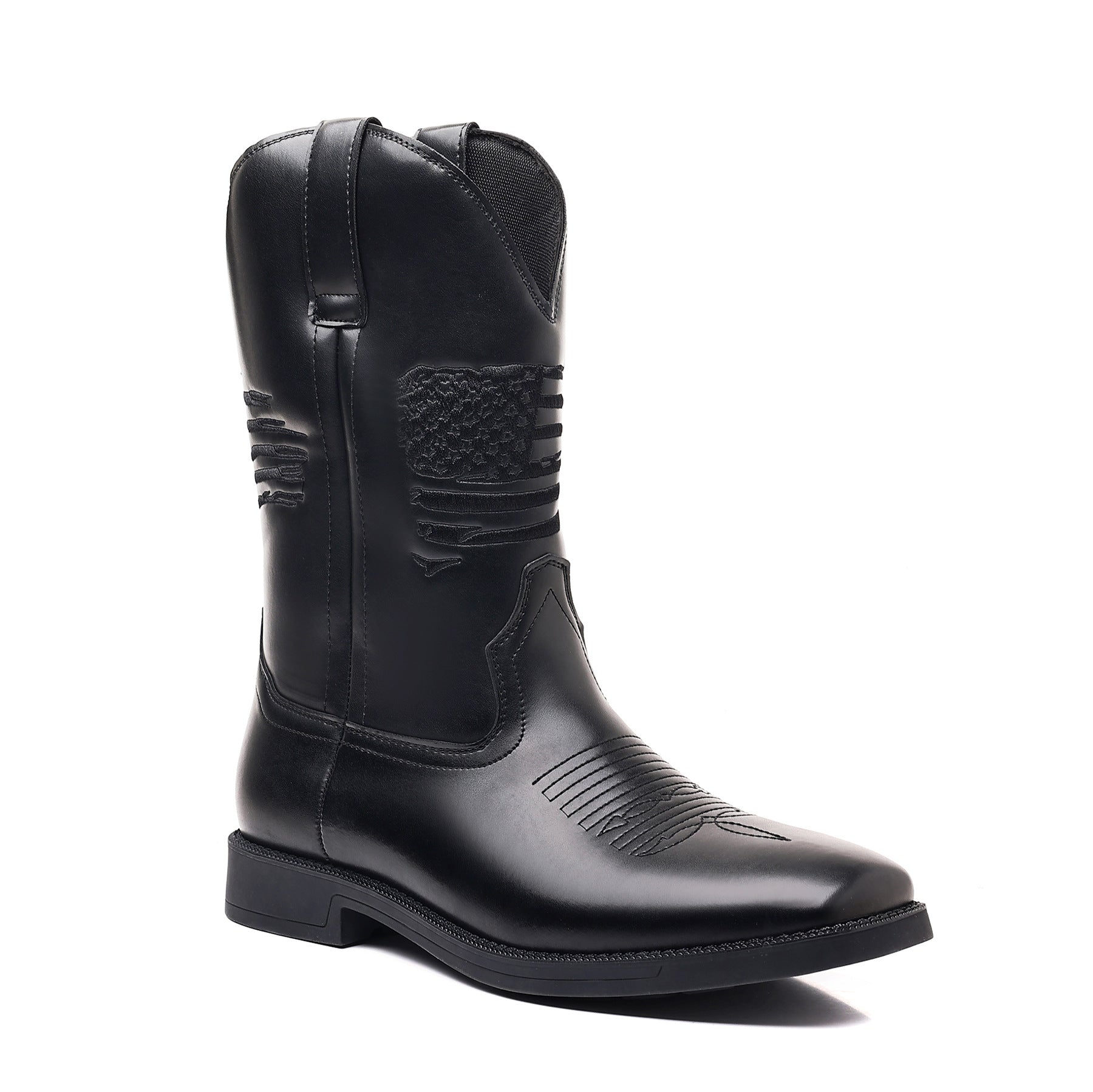 Wildking Herren Retro Western Cowboy Boots 8702