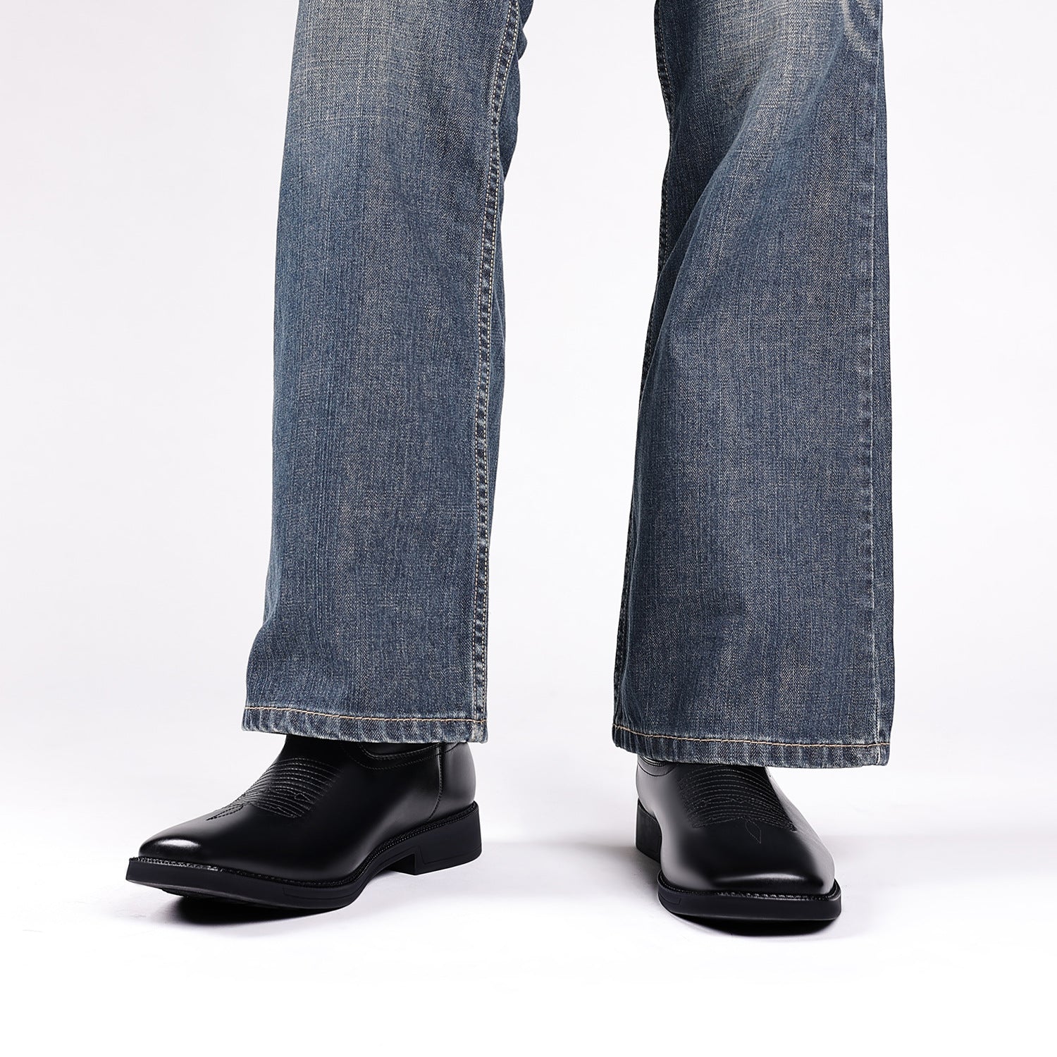 Wildking Herren Retro Western Cowboy Boots 8702