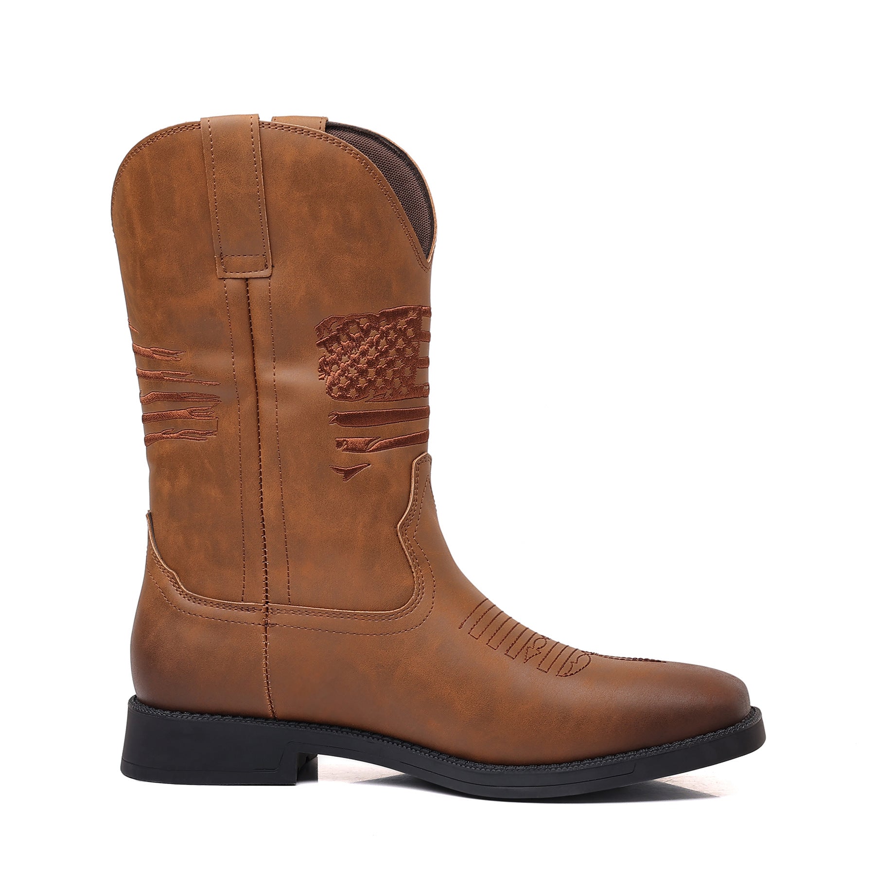 Wildking Herren Retro Western Cowboy Boots 8702