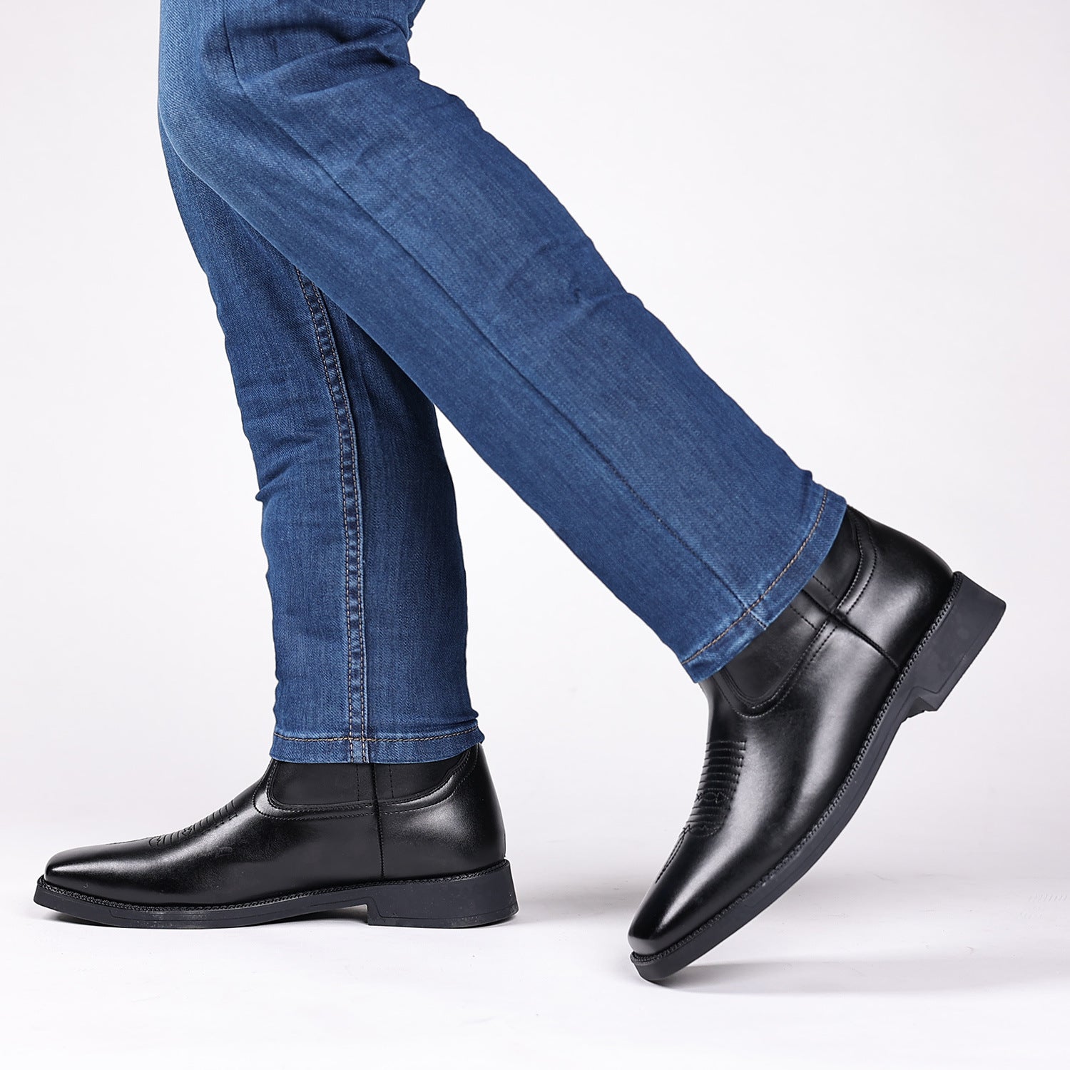 Wildking Herren Retro Western Cowboy Boots 8702