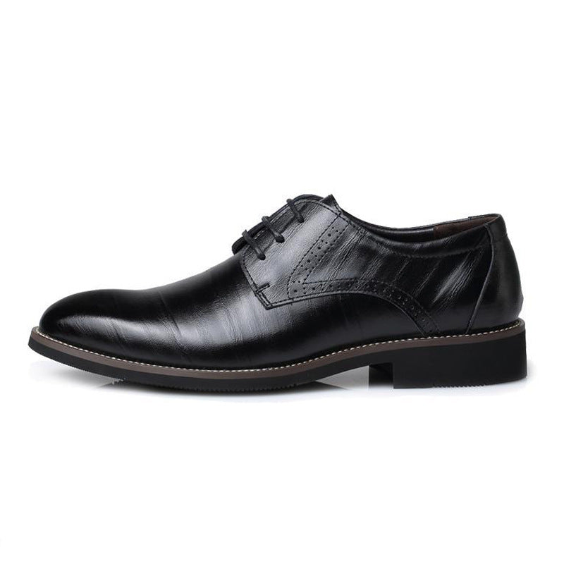 WildKing Herren Business Schuhe 2289 – Retro Spitzzehe
