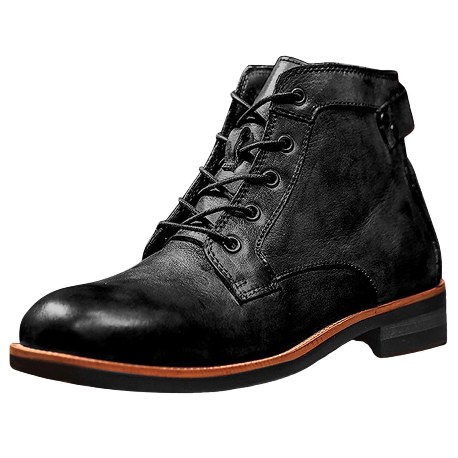 Wildking Herren Business Leder Western Cowboy Boots 6078