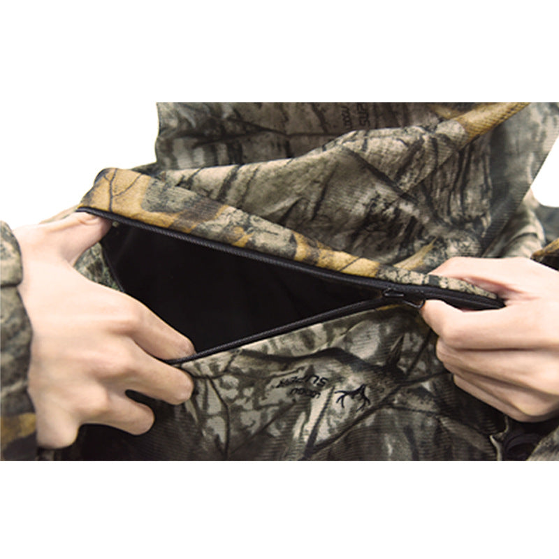 WildKing Herren Camo Abenteuer-Moskitonetz-Anzug – Kapuzen-Set für Camping, Wandern & Insektenschutz