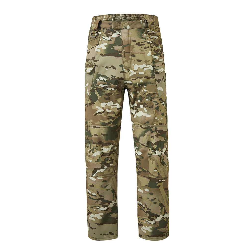 WildKing IX7 Herren Ski- & Reithose – Camouflage, Vier-Wege-Stretch & Fleece für Outdoor und Wintersport