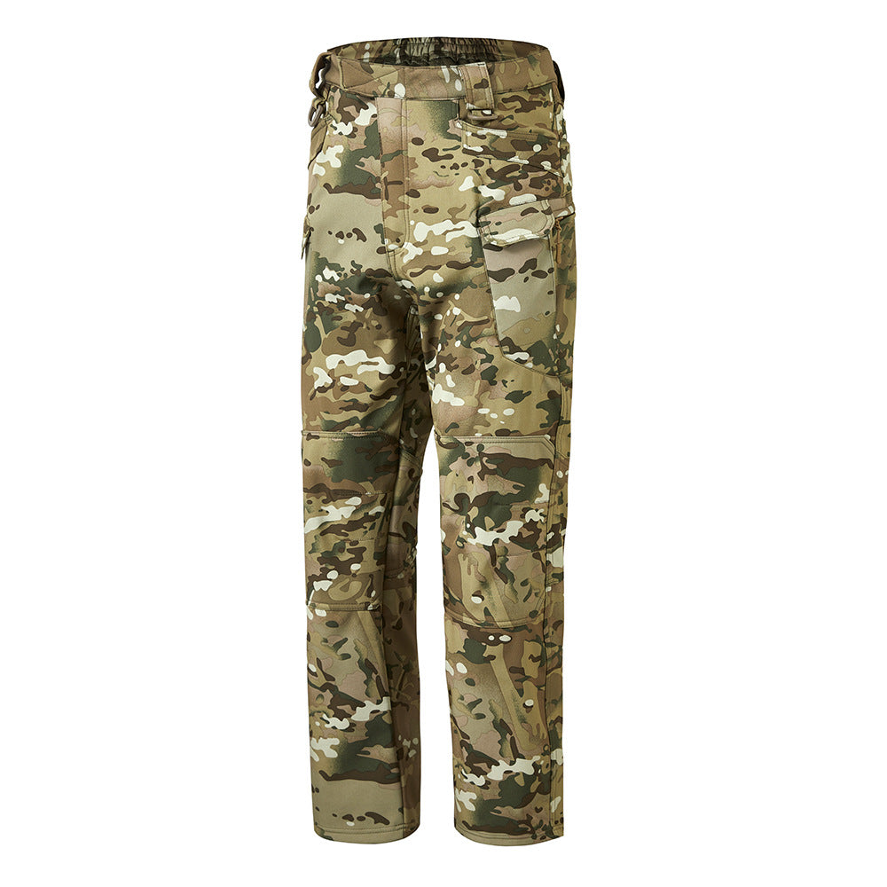 WildKing IX7 Herren Ski- & Reithose – Camouflage, Vier-Wege-Stretch & Fleece für Outdoor und Wintersport