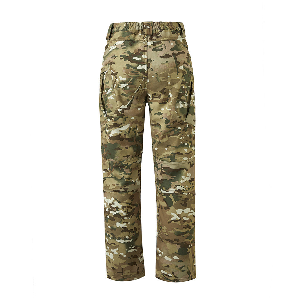WildKing IX7 Herren Ski- & Reithose – Camouflage, Vier-Wege-Stretch & Fleece für Outdoor und Wintersport