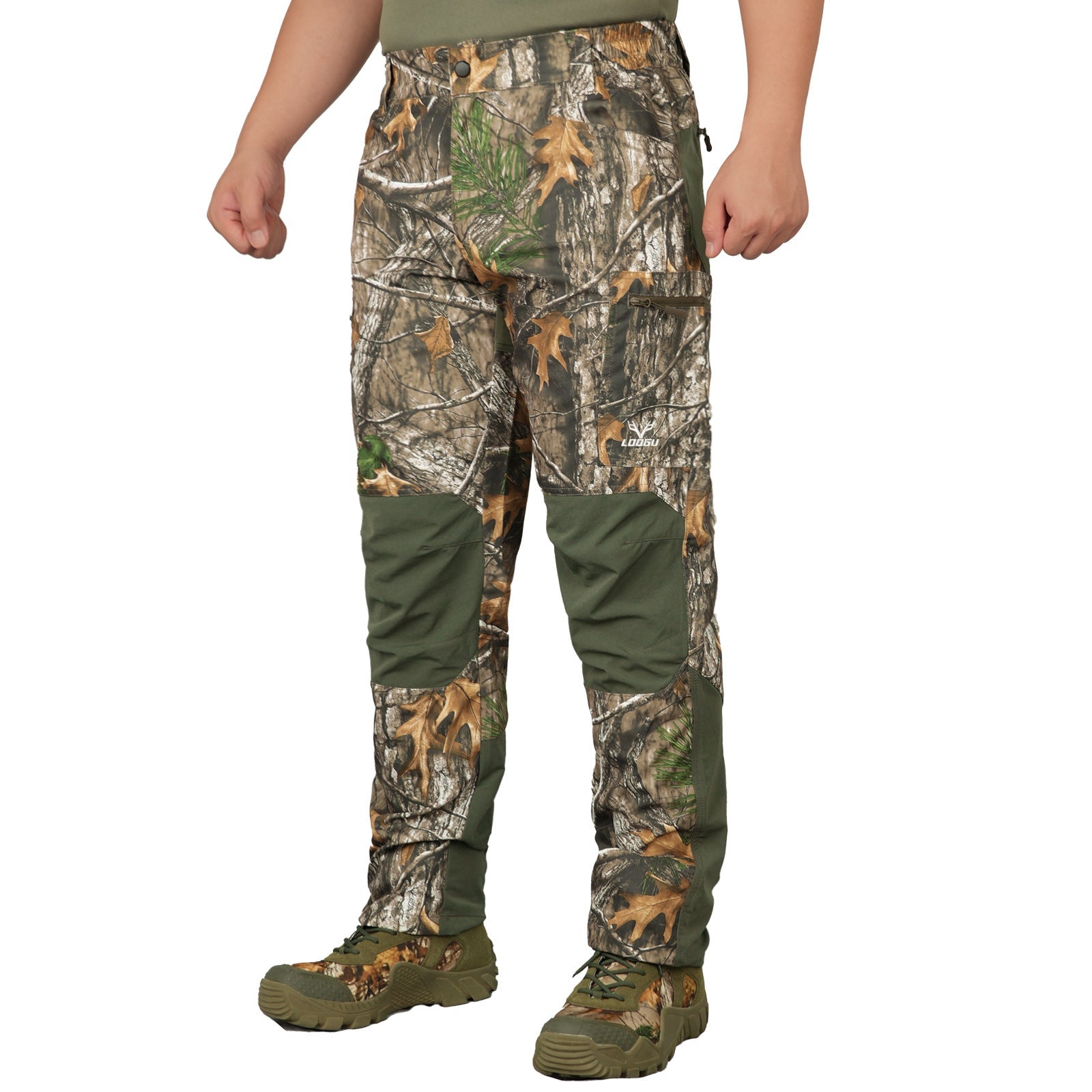 Wildking Herren Camouflage Winddichte & Abriebfeste Hiking-Cargohose – B268