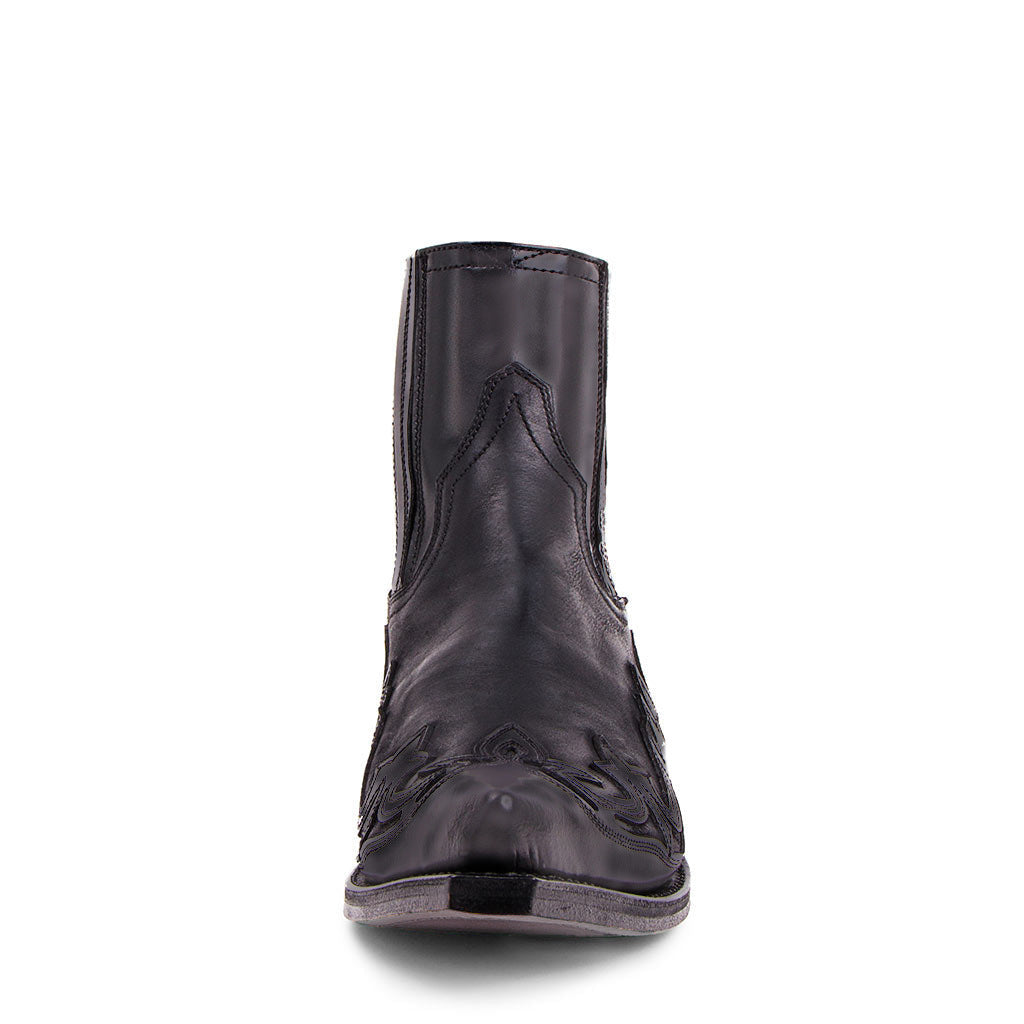 Wildking Herren Klassische Bestickte Western Cowboy Boots 9092 – Rundspitze